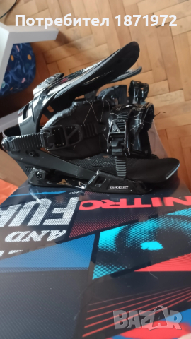 Продвам цяла екипировка за сноуборд Nitro 162см,автомати и други ., снимка 6 - Зимни спортове - 52905563