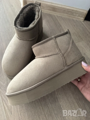 Дамски боти тип UGG, снимка 3 - Дамски боти - 56346529