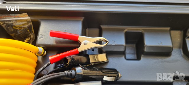 Компресор за въздух двубутален 12V в куфар, снимка 5 - Компресори - 30042000