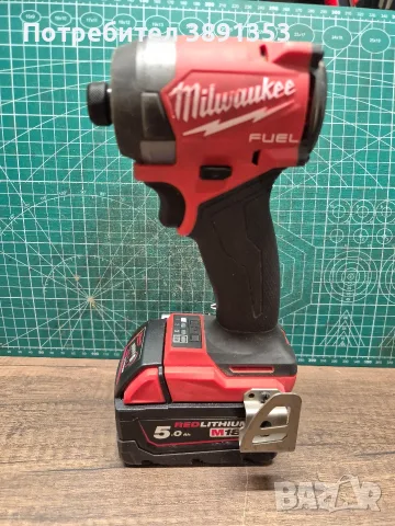Винтоверт milwaukee fid 3 с батерия 18 v 5 .0 Ah