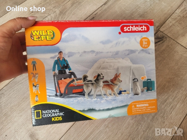 Фигурки за игра Schleich - Експедиция в Антарктика