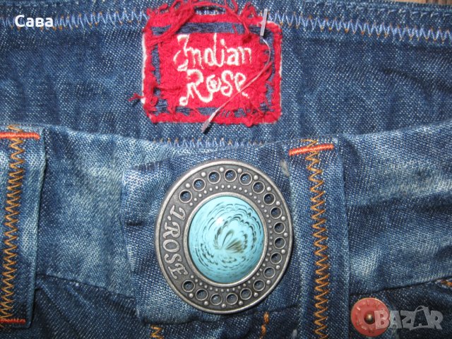Дънки INDIAN ROSE  дамски,С-М, снимка 4 - Дънки - 38185250