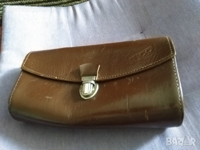 Чанта естествена кожа 215х115х58мм, снимка 4 - Чанти - 36423008