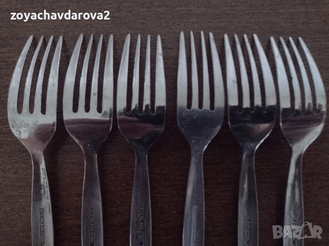 6 БР. МАЛКИ ВИЛИЧКИ, снимка 3 - Прибори за хранене, готвене и сервиране - 50658842