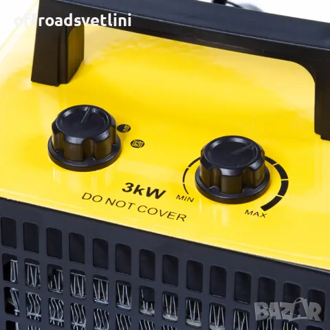 Полски Електрически калорифер MarPol 3000W Отопление 35 Квадрата, снимка 2 - Други инструменти - 48043323