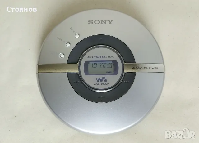 Преносим CD плеар WALKMAN (DISCMAN) - Sony D-EJ100, снимка 3 - Аудиосистеми - 56475606