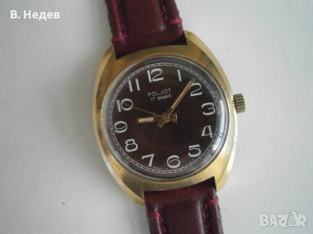 POLJOT, кал. 2614, 17 рубинови камъка, СССР. Мн. запазен!