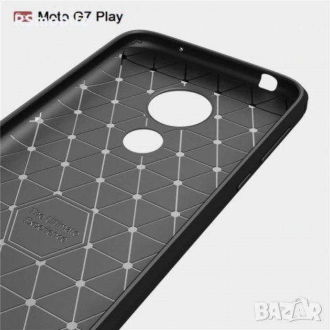 Motorola Moto G7 Play - Удароустойчив Кейс Гръб CARBON, снимка 7 - Калъфи, кейсове - 31436621