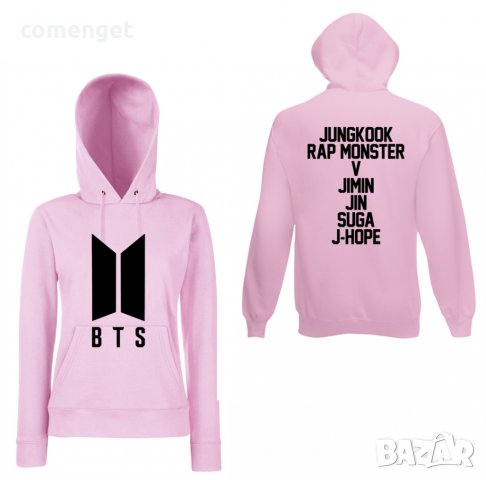 НОВО! Суичъри BTS Hoodie / BANGTAN K-POP / БТС - УНИСЕКС! 4 цвята., снимка 11 - Суичъри - 27008324