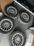 алуминиеви джанти r17 - 5 x 112 / 17 цола със зимни гуми 245 55 17 -цена 550лв, моля БЕЗ бартер !!! , снимка 1 - Гуми и джанти - 44217160