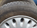 Зимни гуми с джанти Michelin 2бр. и Continental 2бр. броя за Volvo S\V 40  15", снимка 3