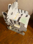 Платнена къщичка сгъваема,килимче и картонен стол, снимка 8