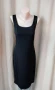 2XL Черна, еластична изчистена рокля, снимка 5