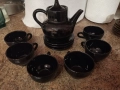 Керамични чаши и каничка , снимка 2