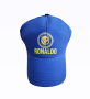 Шапка Кристиано Роналдо Ал Насър Син цвят Спортна Футболна шапка , снимка 1 - Футбол - 44768872