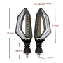 Футуристични динамични LED мигачи с DRL 2 броя, снимка 4