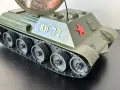 Соц Пластмасова Играчка Танк КН72 СССР, снимка 2