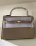 Нова чанта Hermes Kelly mini 19cm, снимка 4