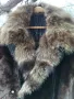 Палто от Тюлен с яка от бобър,яке по поръка, снимка 1