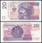 ⭐ Полша 2016 20 злоти ⭐, снимка 1