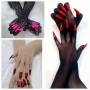 Дълги дамски ръкавици с маникюр , снимка 13
