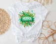 Тениска с щампа за 8 март - баба, мама, леля, снимка 2