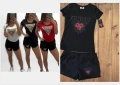 Guess Дамски Летен Комплект🔝Дамски Къс Спортен Екип Томи Хилфигер - Различни Модели Код LFS519, снимка 1
