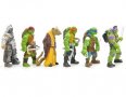 6 бр Костенурките Нинджа и плъх малки пластмасови фигурки играчки pvc за игра и украса торта, снимка 3