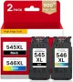 Нови PG-545XL CL-546XL касети за Canon Pixma TR4550 TS3350 MG2550S комплект за принтер печат тонер, снимка 1