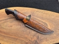 Ловен нож дамаска стомана LN423, снимка 5