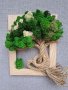 Арт пано "Дървото на живота" от скандинавски мъх, снимка 9