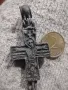 Бронзов кръст- енколпион , снимка 2