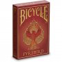 карти за игра Bicycle Fyrebird нови Освежете Вашата колекция с карти Bicycle Fyrebird.  Колодата нос, снимка 5