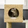 Дърво за котки PawHut с къщичка за котки, снимка 3
