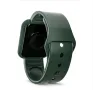 Смарт часовник тъмно зелен, черен и розов Mebus работи с iOS и Android, снимка 4