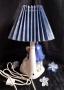 Немска порцеланова лампа, снимка 8