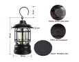 Лампа за къмпинг на батерии с USB зареждане, снимка 3