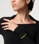 CARTIER Love Paved Capsule Gold 10 Green Tsavorite Diamonds Гривна с Отверка, снимка 3