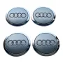 69мм Капачки за джанти за АУДИ AUDI А3 А4 А5 А6 А7 А8 OEM 4B0 601 170A - ЧЕРНИ, снимка 5