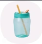 Tupperware буркан със сламка, снимка 2