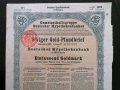 Райх облигация | 100 златни марки | Deutschen Hypothekenbank | 1925г., снимка 3