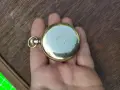 Стар позлатен джобен часовник, снимка 2