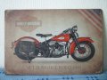 метална табела Harley-Davidson, снимка 1 - Колекции - 34362707