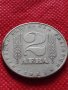 Монета 2 лева 1969г. от соца за колекция декорация - 25010, снимка 3