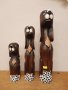 дървени статуетки кучета, снимка 1 - Декорация за дома - 42612139