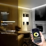Нова COB LED Лента 10М 24V Бяло Димируемо Осветление с Контролер за дом, снимка 2