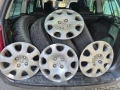 Продавам железни джанти с гуми 15 4х108 185 65 15 , снимка 3