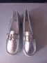 Дамски сребристи мокасини номер 36, снимка 5