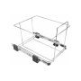 Кош за отпадъци Elletipi Ecofil PF01 44B2 2x24л За вграждане в чекмедже кош за боклук разделно , снимка 4