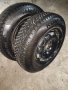 Зимни гуми Кумхо с джанти 2 броя -  165/70/14, снимка 1 - Гуми и джанти - 38581635